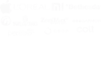 Brands: Apple, L’Oréal, Xiaomi, Bethesda, Wargaming, ZeniMax, Perenio, noon, Colt